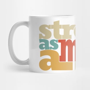 Strong as a mom Mug